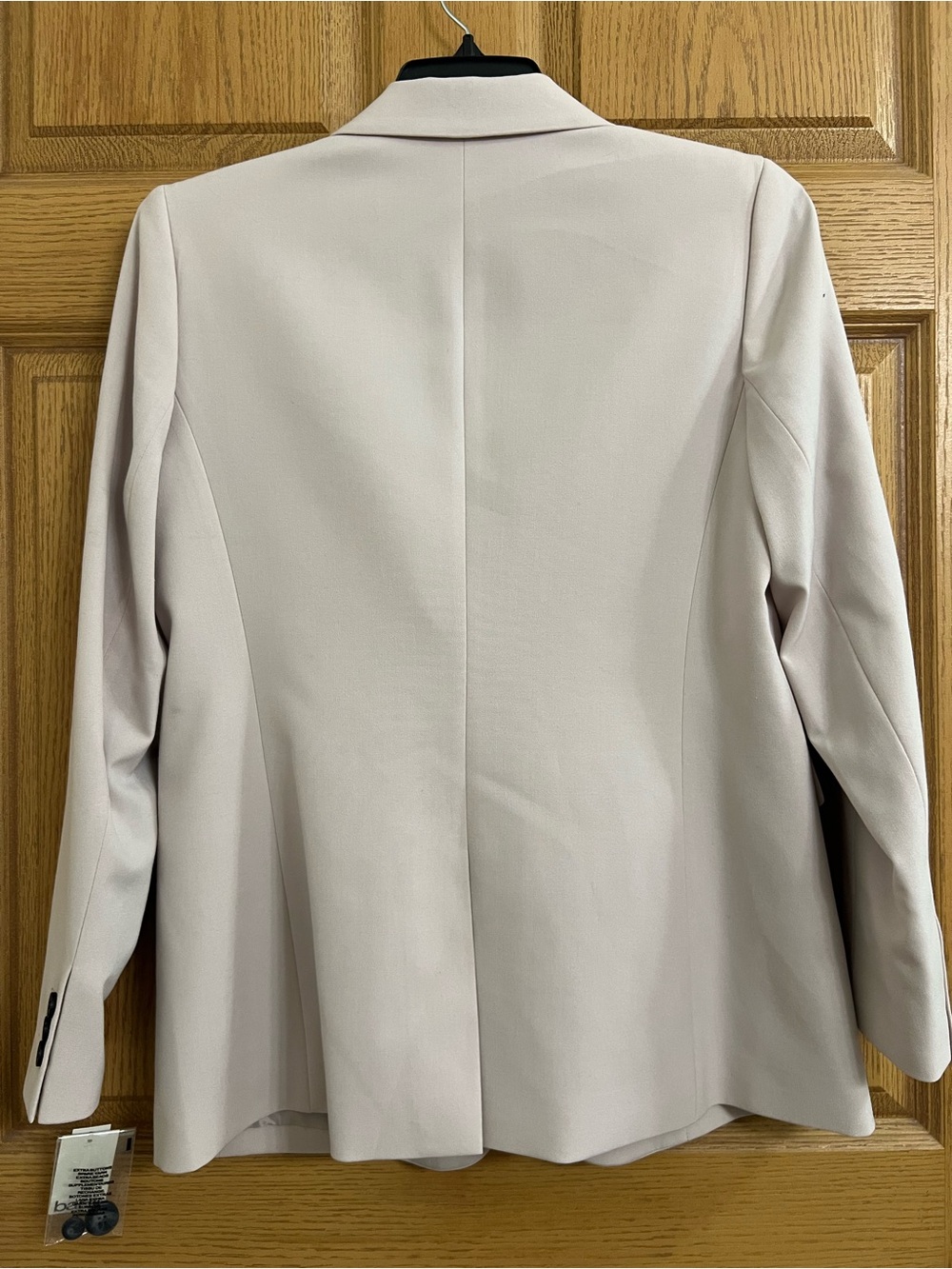 Bar III Pink Blazer Size 12 Tailored Stretch Workwear Career Chic Jacket - Picture 2 of 12